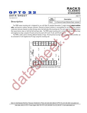 PB4R datasheet  